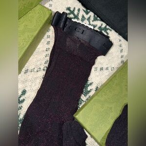 Gucci Tights Lux GG Net Sparkly